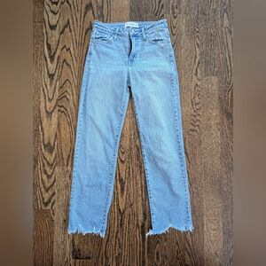 Just Black Light Blue Straight Leg Jeans